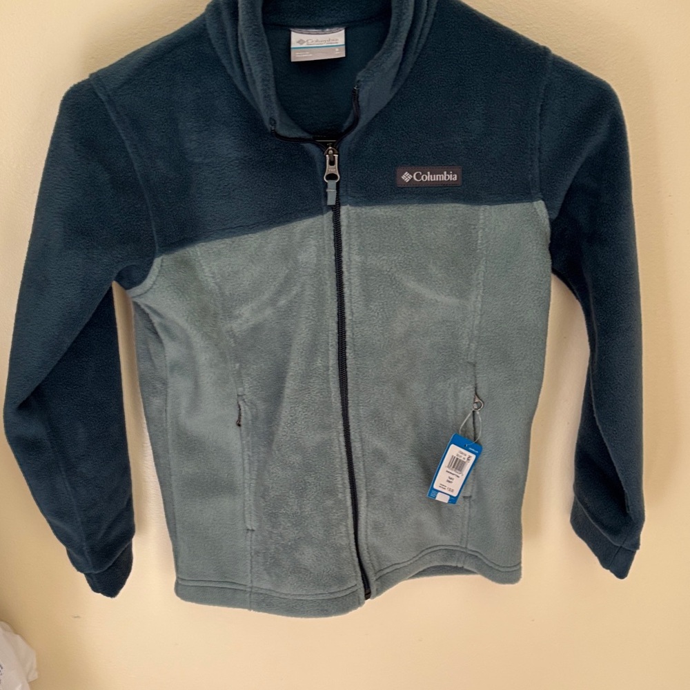 Columbia Gray Fleece Jacket